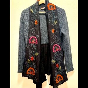 Baby Alpaca Flyaway Cardigan, Large ( fits M) NWOT